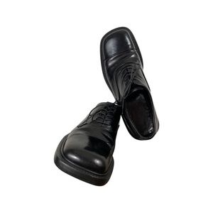 PRADA SQUARE TOE OXFORDS